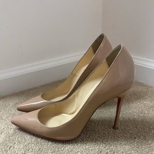 Christian Louboutin  nude heels
